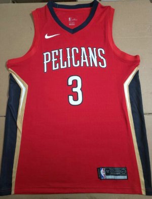 NBA 3 Hart New Orleans Pelicans Maillot Rouge